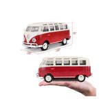 Maisto 1:25 Volkswagen Samba Van (17cm Long) - Red