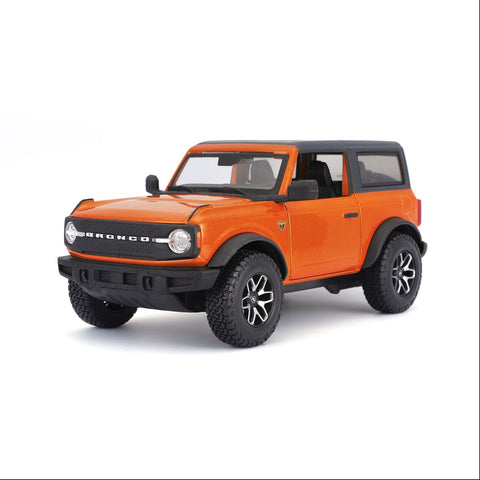 Maisto 1:24 Ford Bronco 2021 - Orange (18cm Long)