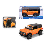 Maisto 1:24 Ford Bronco 2021 - Orange (18cm Long)