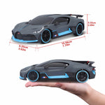 Maisto 1:24 R/C Bugatti Divo - Grey - 2.4GHz