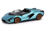 RW Toys 1/12 R/C Lamborghini Sian Roadster - Blue (42cm Long)