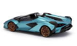 RW Toys 1/12 R/C Lamborghini Sian Roadster - Blue (42cm Long)