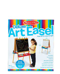 Melissa & Doug Deluxe Wooden Standing Art Easel