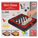 3 In 1 Magnetic board game