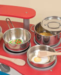 Melissa & Doug Let's Play House Pots & Pans Set