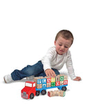 Melissa & Doug Wooden Alphabet Truck