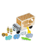 Melissa & Doug Wooden Animal Rescue Shape Sorting Truck