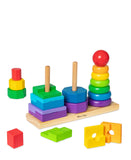 Melissa & Doug Geometric Stacker