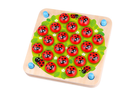 Nuovo Wooden Memory Game - Ladybug