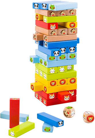 Nuovo Wooden Stacking Game - Animals