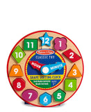 Melissa & Doug Shape Sorting Clock