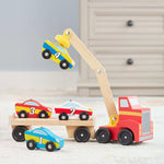 Melissa & Doug Magnetic Car Loader Multicoloured