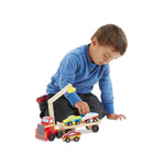 Melissa & Doug Magnetic Car Loader Multicoloured