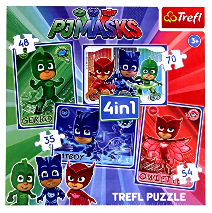 Trefl PJ Masks 4in1