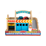 Melissa & Doug Wooden Service Station Parking Garage