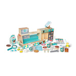 Melissa & Doug Wooden Café Barista Coffee Shop Toy