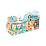 Melissa & Doug Wooden Café Barista Coffee Shop Toy