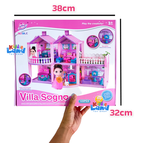 Villa Songo Dollhouse 122pc